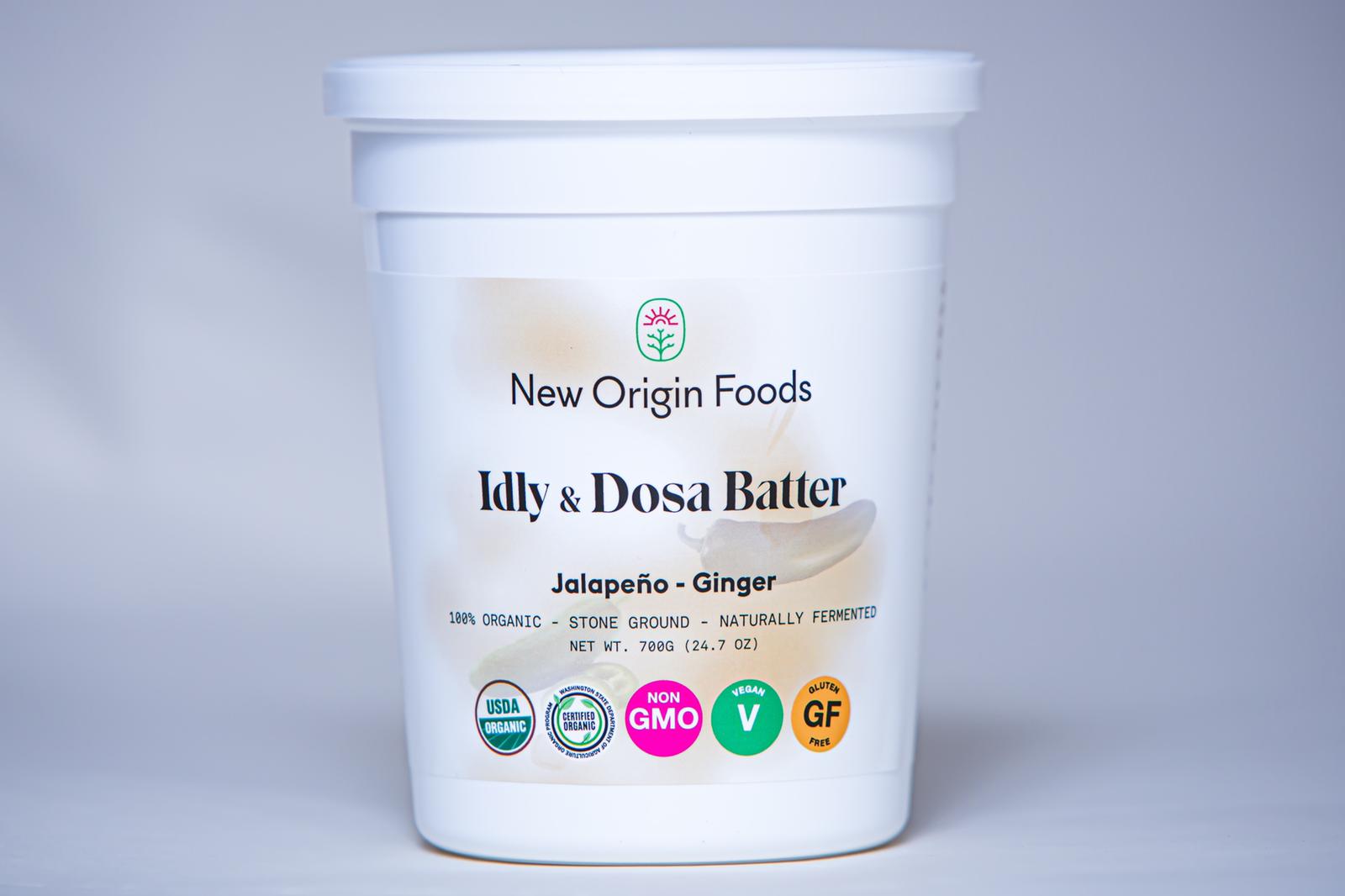 Fermented Batter - Jalapeno-Ginger