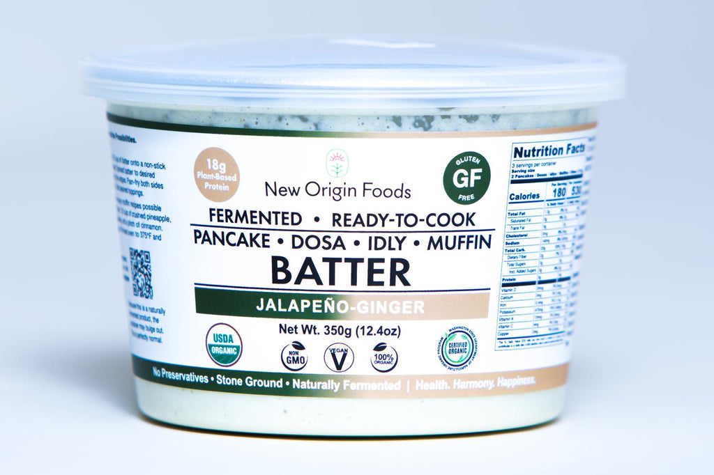 Fermented Batter - Jalapeno-Ginger