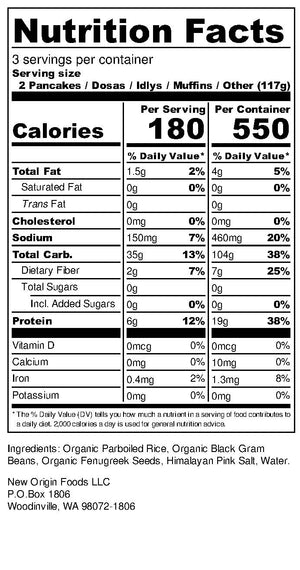 Fermented Batter - Plain